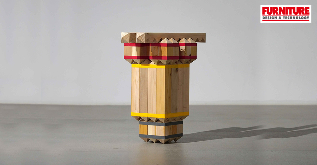 Buy Kreativity Wooden Column Stacking Blocks Online